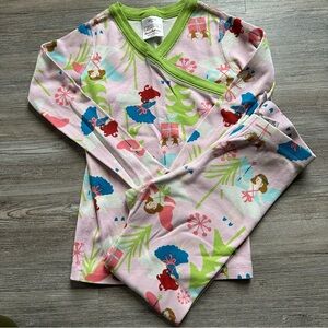Hannah Andersson ballerina holiday pajamas